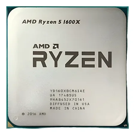 PROCESSADOR DESK AMD RYZEN 5 1600X USADO