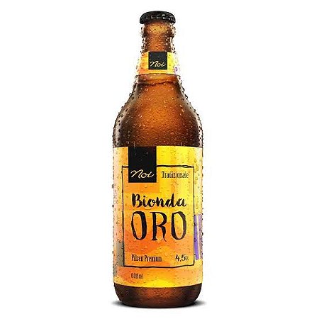 Cerveja Artesanal Noi Oro 600 ml