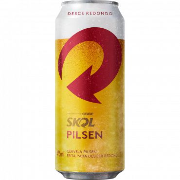 Cerveja Skol lata 473 ml