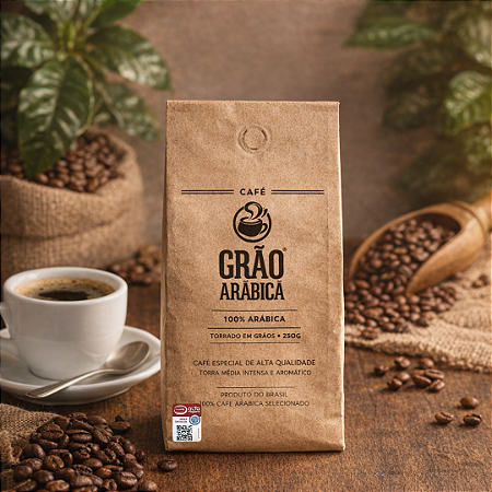 Grãos Torrados 250gr - Econômica