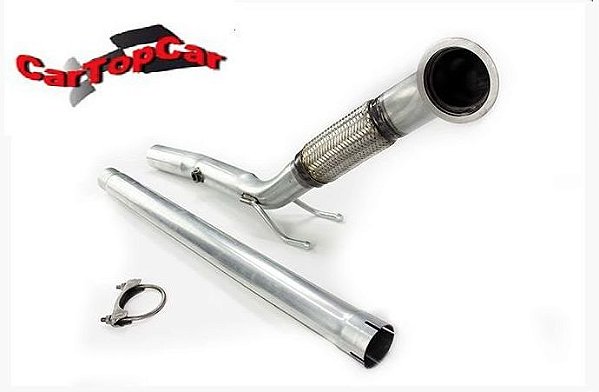 DOWNPIPE TIGUAN AUDI Q3 2.0 211cv AMBITION ACO INOX 409 Ø 3 X Ø 2 1/2