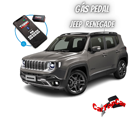 Gas Pedal com Bluetooth para NOVO Jeep Renegade / Compass 1.3 Turbo