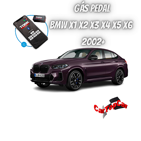 GAS PEDAL TORKONE para BMW X1 X2 X3 X4 X5 X6  | C/ BLUETOOTH