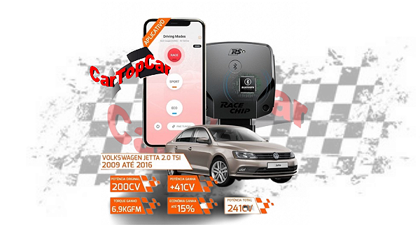 Chip De Potencia Rs V2 Volkswagen Jetta 2.0 200 cv Racechip + App