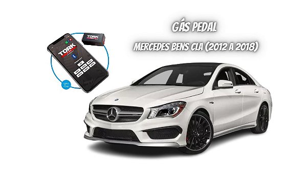 Gas Pedal para Mercedes Bens CLA (2012 a 2018) /  com Bluetooth