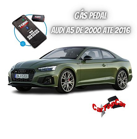 Gas Pedal Torkone para Audi A5  TODOS de ( 2000 ate 2016 ) Chip de pedal