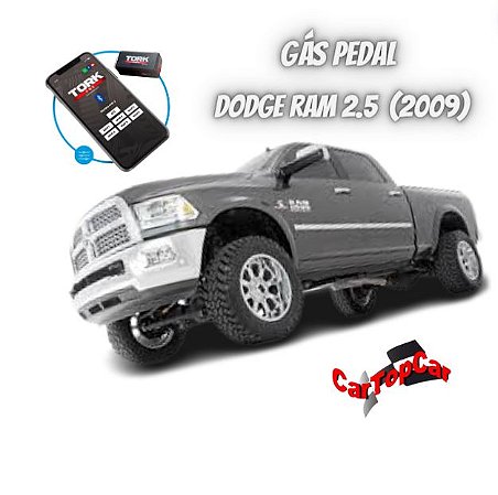Gas Pedal par Dodge Ram 2,5 (2009) - Todos / com Bluetooth