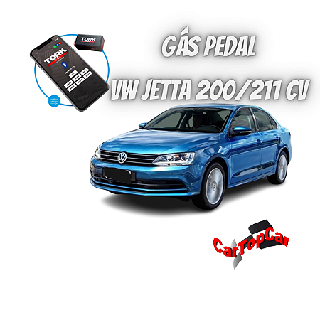 GAS PEDAL TORKONE para VW JETTA 200 e 211 cv CV | C/ BLUETOOTH