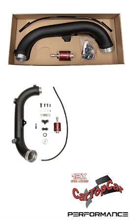 PRESSURIZACAO CHARGE PIPE GOLF TSI 1.4 JETTA AUDI C/ ESPIRRO VERMELHA