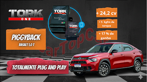 Piggyback com Bluetooth para Citroen Basalt 1.0 T 2025 +  >