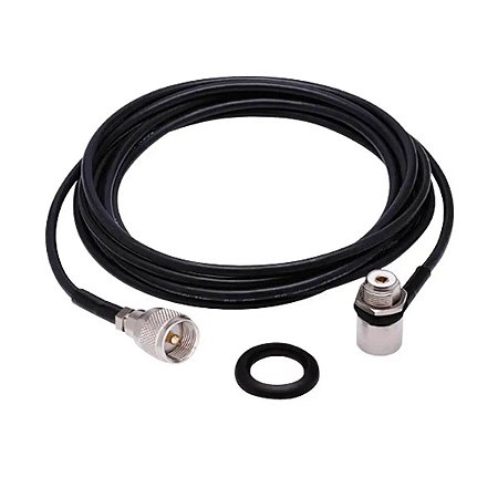 Cabo PX RG58 5,5M Conector UHF Macho