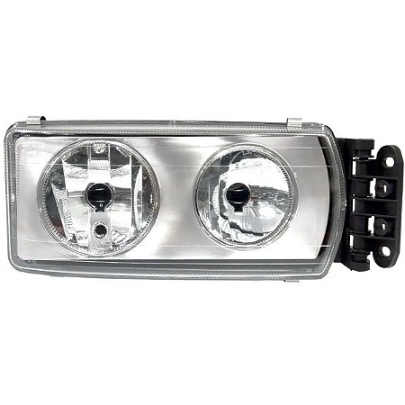 Farol Principal Iveco Stralis (cromado) - LD