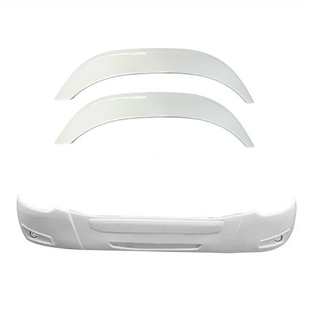 Parachoque e prolongador branco Volvo FH 2022 (pintado)