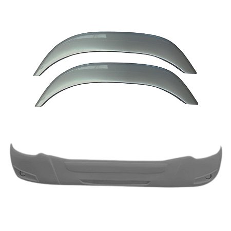Parachoque e prolongador cinza steel Volvo FH 2022