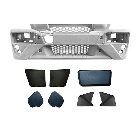 Kit Para-choque + Tampas do para-choque Iveco Tector 2019 em diante (largo)