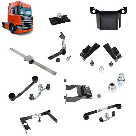 Kit segurança antifurto Scania euro 5