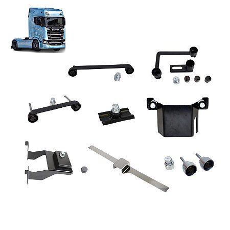 Kit segurança antifurto Scania euro 6