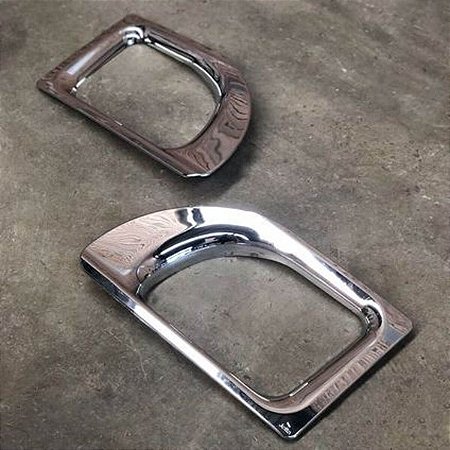 Capa Cromada Entrada De Ar Scania S4 98/07