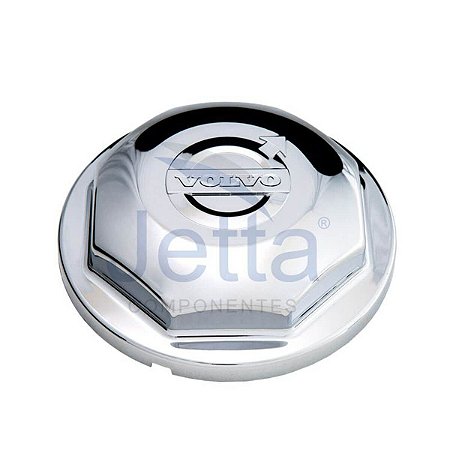 Capa Cromada Cubo Dianteiro Volvo FH/NH