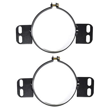 Par De Suporte 130mm Farol Angel Eyes Vw Constellation