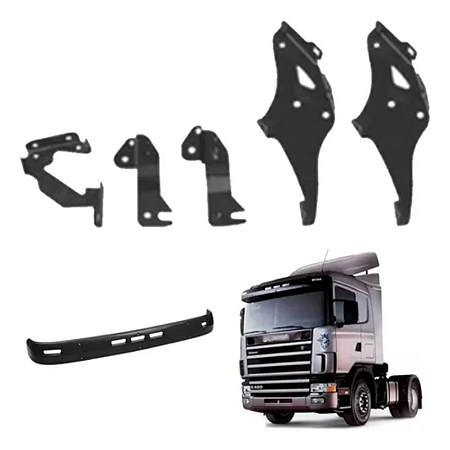 Kit Fixação Suportes Tapa Sol Scania S4/S5 2008 A 2013