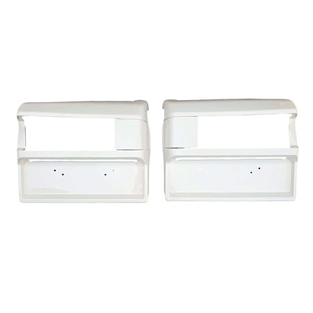 Tampa Acabamento Da Lanterna Traseira Sc Série 4 5 6 NTG Branco Marfim