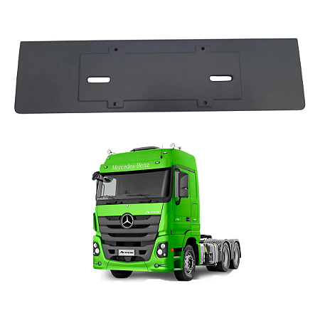 Suporte Da Placa Dianteiro Mb New Actros 9438850626