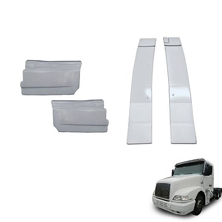 Combo Cegonheiro E Tampa Estribo Volvo Nh Cabine Baixa