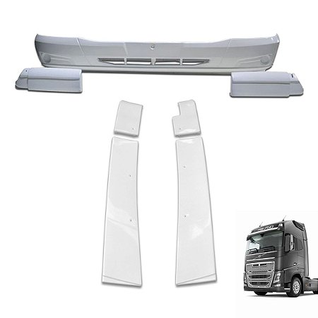 Combo Cegonheiro Sem Teto E Para-choque Volvo FH16 Globetrotter