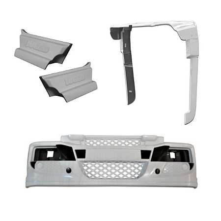 Combo Cegonheiro, Estribo E Para-choque Iveco Stralis