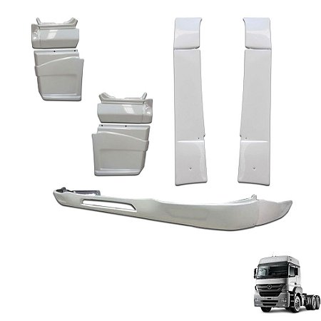 Combo  Antifurto, Cegonheiro Teto alto s/ teto E Spoiler Mercedes Axor 2035/2040