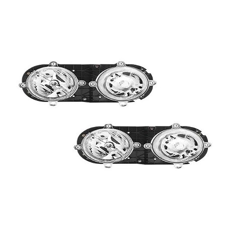 Farol principal Duplo Diagonal H7 - Ford Cargo Par