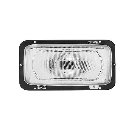 Farol Scania H4 Completo c/Moldura Plástica