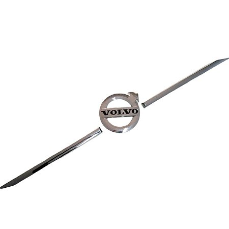 Emblema Volvo VM 2010 a 2013 com frisos Cromado