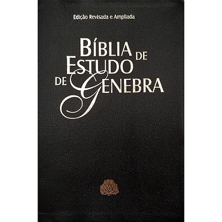 Bíblia De Estudo De Genebra - Luxo - Preta