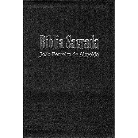 Bíblia Rc Gigante C/Mapa Luxo - Preta