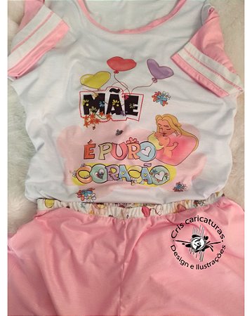 Pijama feminino - Dia das Mães