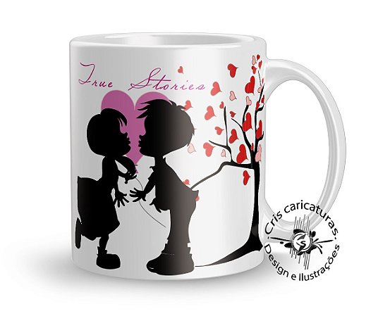 Caneca dia dos namorados