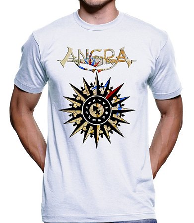 Camiseta Masculina Angra Holy Lands