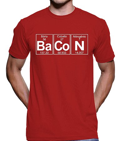 Camiseta Bacon Quimica