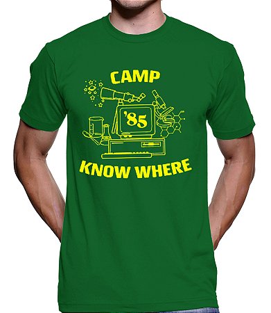 Camiseta Masculina Dustin Camp Know Where