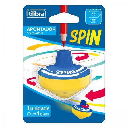 Apontador TILIBRA Spin Com Depósito