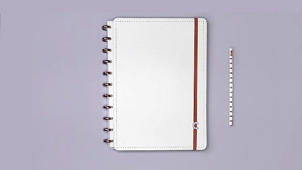 Caderno Inteligente All White