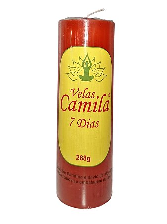 Velas  7 dias vermelha