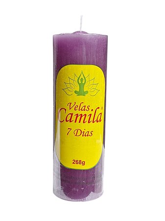 VELAS 7 DIAS 268g  LILÁS