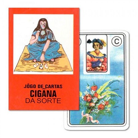 Baralho cigana da Sorte 36 Cartas