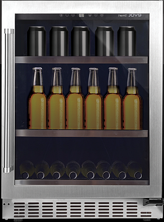 Cervejeira 135 Litros - Wifi Porta Direita, App Evol Smart, 3 Prateleiras de aço cromado, Modo Festa, Temperatura de 5° a -9°C-220V-Evol