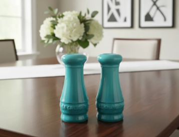 Saleiro e pimenteiro Azul Caribe - Le Creuset