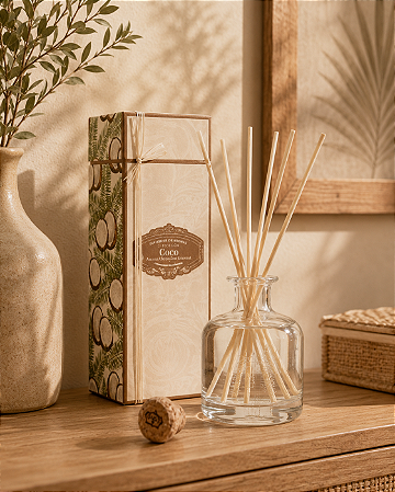Difusor de Ambiente Côco 250ml Castelbel – Aroma Tropical e Sofisticação para sua Casa | Casa de Lila