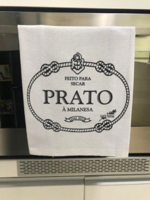Pano de prato sacaria Premium Prato á Milanesa